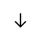 Down arrow